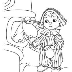 Раскраска: Энди Панди (мультфильмы) #26820 - Бесплатные раскраски для печати