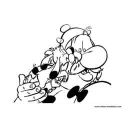 Раскраска: Астерикс и Обеликс (мультфильмы) #24414 - Бесплатные раскраски для печати