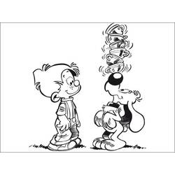 Раскраска: Болл и Билл (мультфильмы) #25444 - Бесплатные раскраски для печати