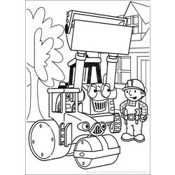 Раскраска: Боб Строитель (мультфильмы) #33072 - Бесплатные раскраски для печати