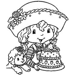Раскраска: Клубника Шарлотта / Фризинет (мультфильмы) #35519 - Бесплатные раскраски для печати