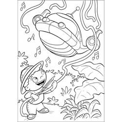 Раскраска: Маленький Эйнштейн (мультфильмы) #45816 - Бесплатные раскраски для печати