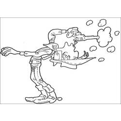 Раскраска: Счастливчик люк (мультфильмы) #25573 - Бесплатные раскраски для печати
