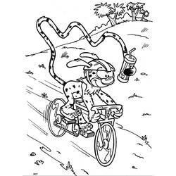 Раскраска: Marsupilami (мультфильмы) #50187 - Бесплатные раскраски для печати