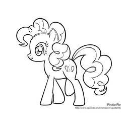 Раскраска: Маленький пони (мультфильмы) #41878 - Бесплатные раскраски для печати