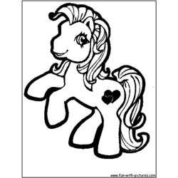 Раскраска: Маленький пони (мультфильмы) #41900 - Бесплатные раскраски для печати