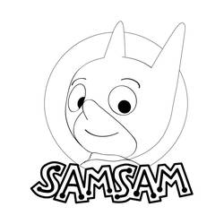 Раскраска: Samsam (мультфильмы) #39597 - Бесплатные раскраски для печати