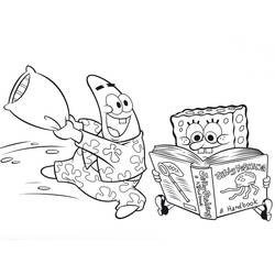 Раскраска: SpongeBob (мультфильмы) #33511 - Бесплатные раскраски для печати