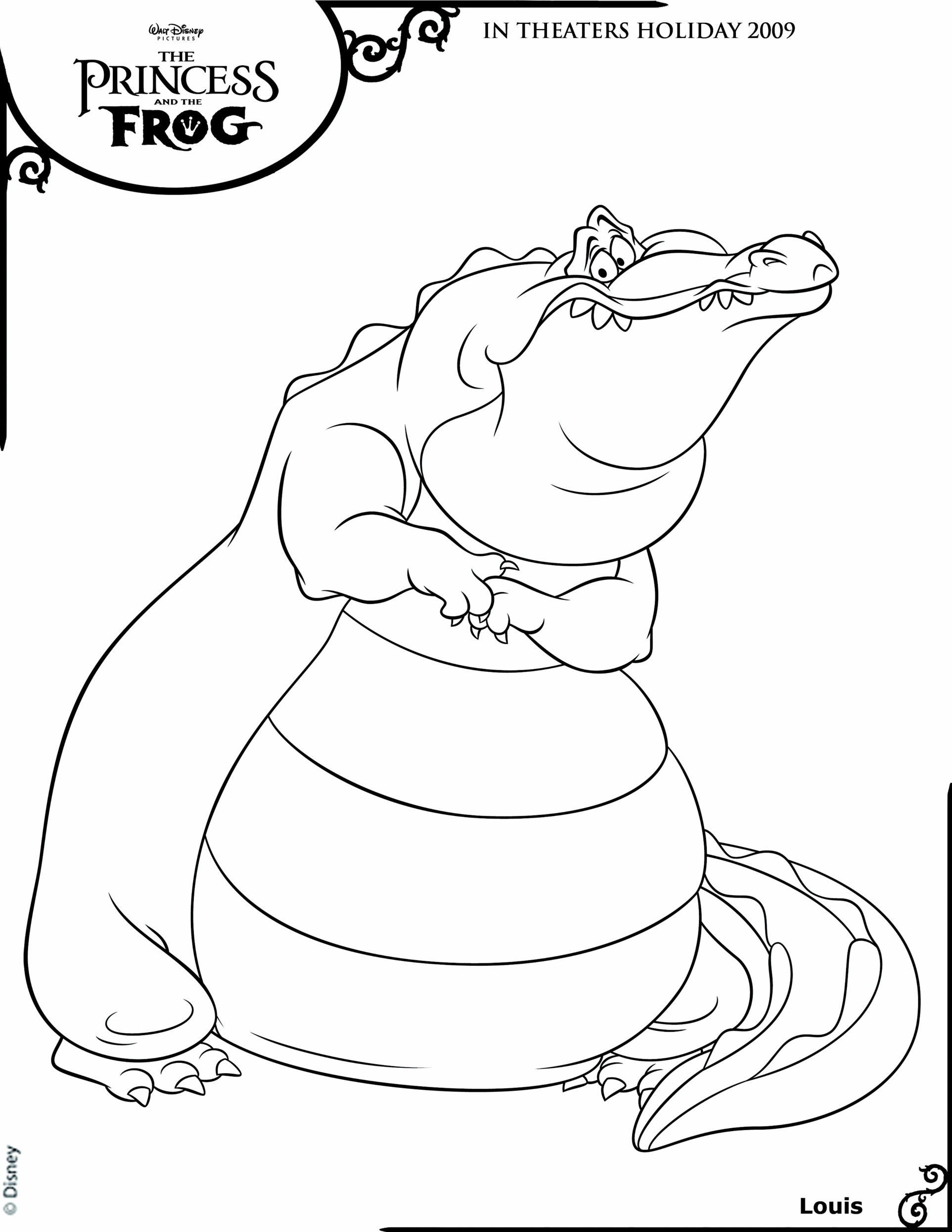 Раскраска: аллигатор (Животные) #430 - Бесплатные раскраски для печати