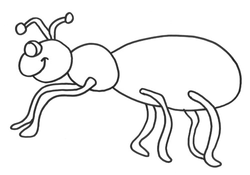 Раскраска: муравей (Животные) #7021 - Бесплатные раскраски для печати