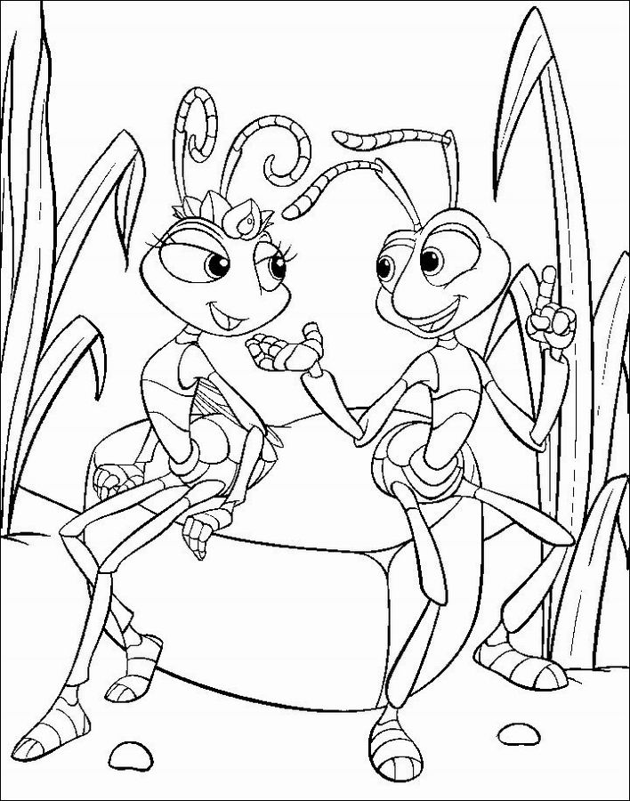 Раскраска: муравей (Животные) #7033 - Бесплатные раскраски для печати