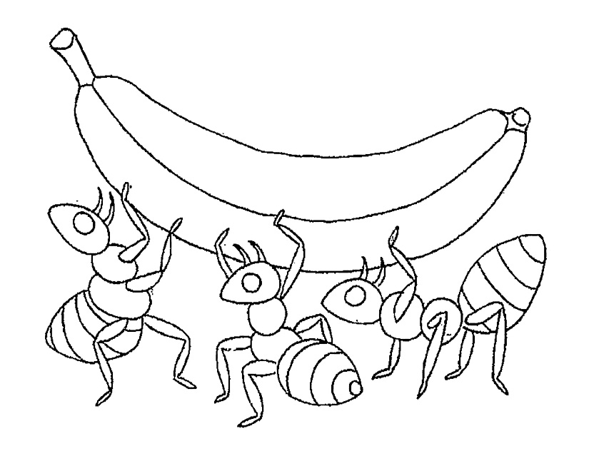 Раскраска: муравей (Животные) #7079 - Бесплатные раскраски для печати