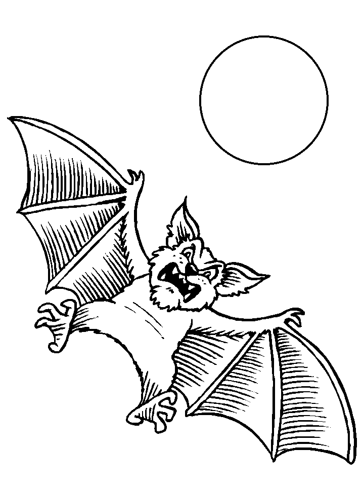 Раскраска: летучая мышь (Животные) #1995 - Бесплатные раскраски для печати