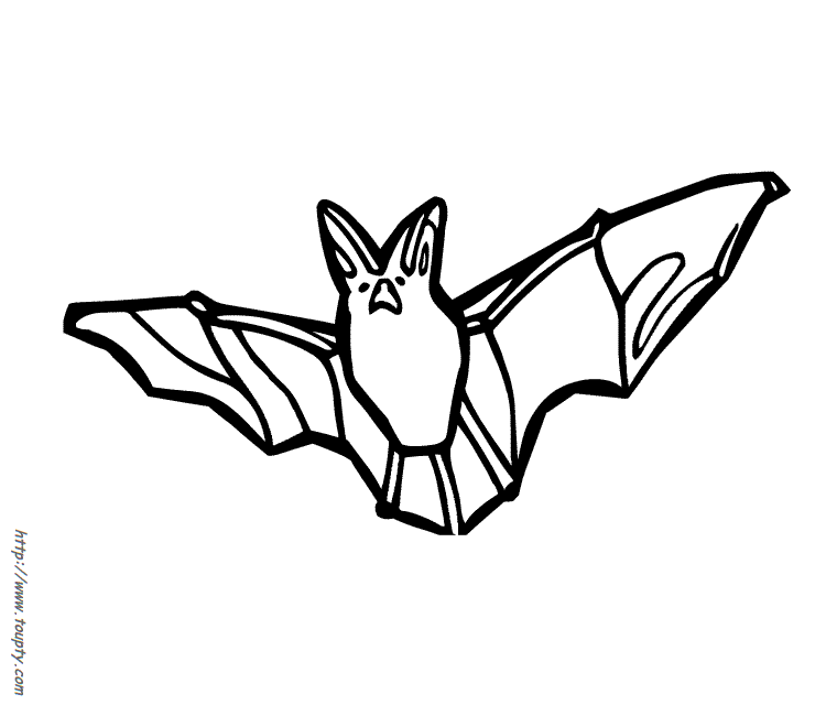 Раскраска: летучая мышь (Животные) #2068 - Бесплатные раскраски для печати