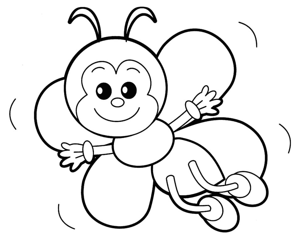 Раскраска: пчела (Животные) #103 - Бесплатные раскраски для печати