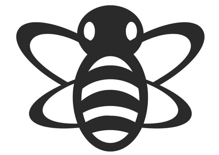 Раскраска: пчела (Животные) #155 - Бесплатные раскраски для печати