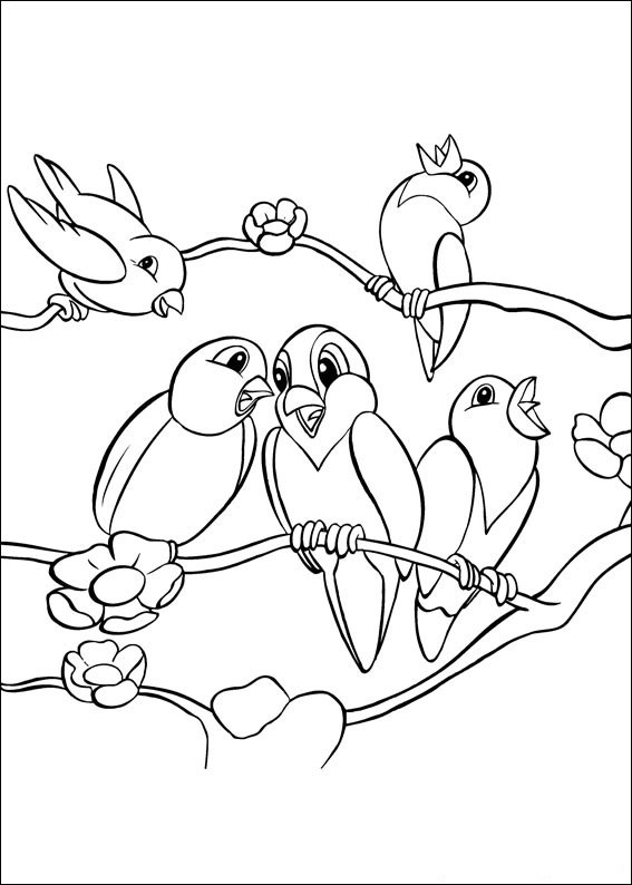 Раскраска: домашняя птица (Животные) #11906 - Бесплатные раскраски для печати