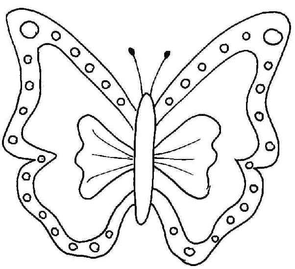 Раскраска: бабочка (Животные) #15688 - Бесплатные раскраски для печати