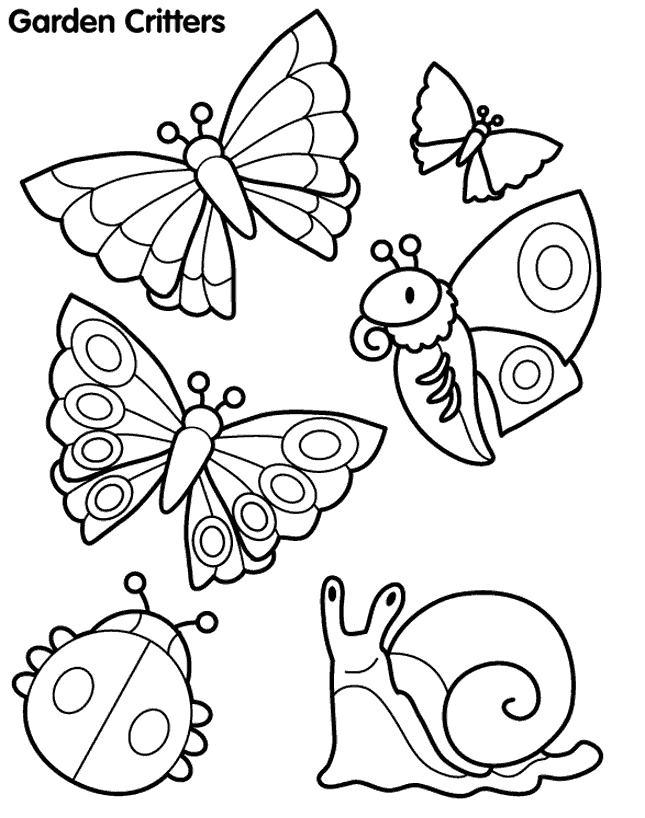 Раскраска: бабочка (Животные) #15714 - Бесплатные раскраски для печати