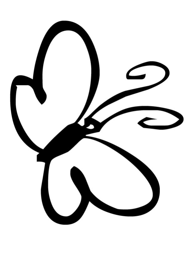 Раскраска: бабочка (Животные) #15733 - Бесплатные раскраски для печати