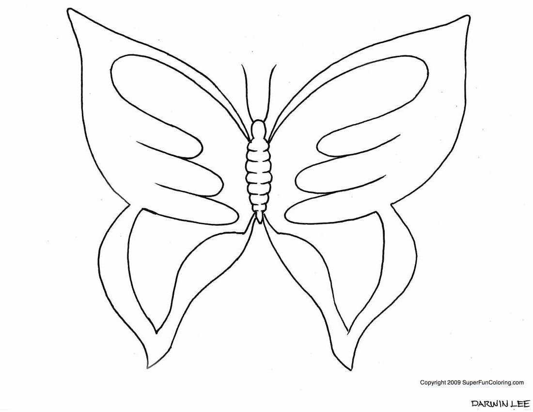 Раскраска: бабочка (Животные) #15738 - Бесплатные раскраски для печати