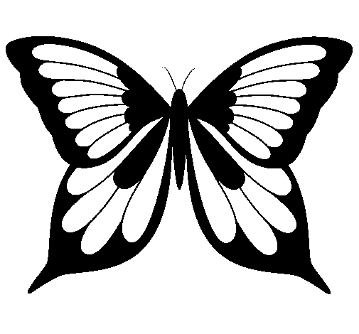 Раскраска: бабочка (Животные) #15742 - Бесплатные раскраски для печати