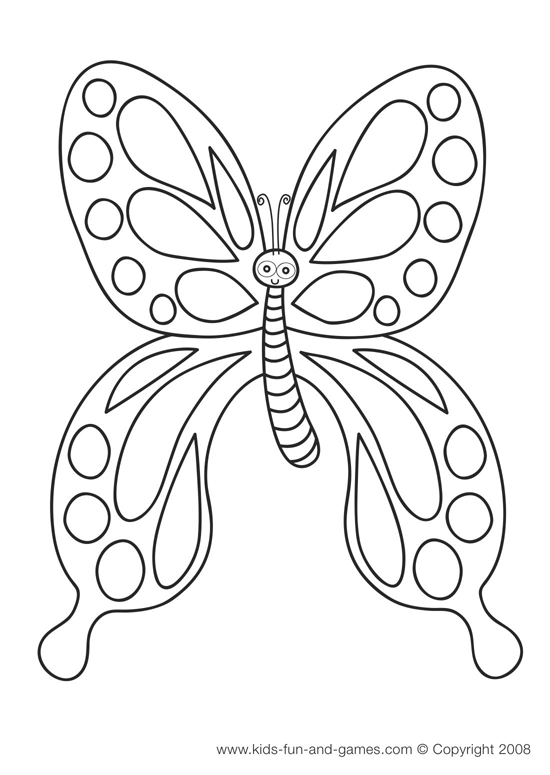 Раскраска: бабочка (Животные) #15787 - Бесплатные раскраски для печати