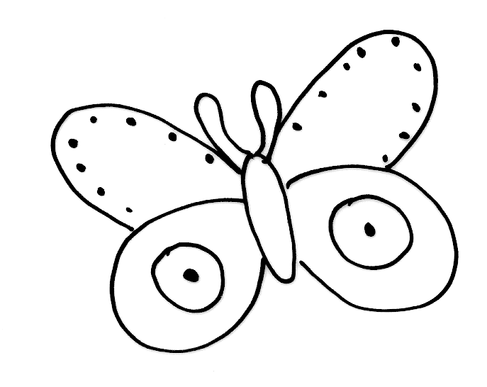 Раскраска: бабочка (Животные) #15817 - Бесплатные раскраски для печати