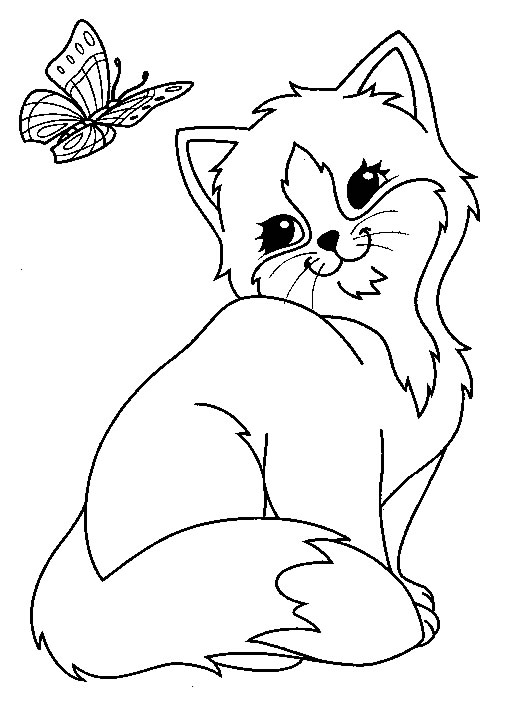 Раскраска: бабочка (Животные) #15855 - Бесплатные раскраски для печати