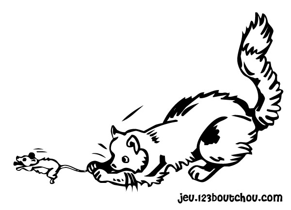 Раскраска: кот (Животные) #1951 - Бесплатные раскраски для печати