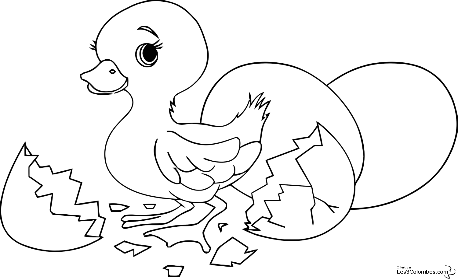 Раскраска: цыпленок (Животные) #15339 - Бесплатные раскраски для печати