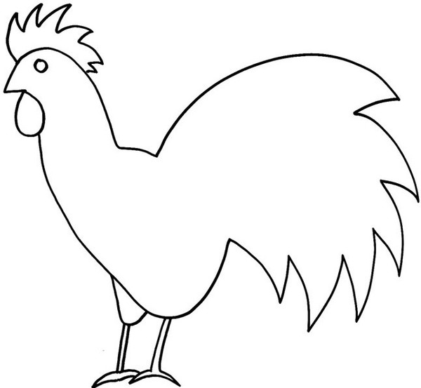 Раскраска: курица (Животные) #17273 - Бесплатные раскраски для печати