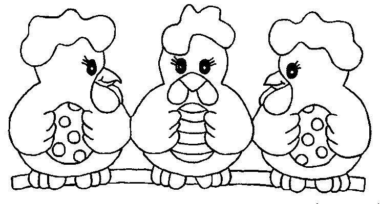 Раскраска: курица (Животные) #17363 - Бесплатные раскраски для печати