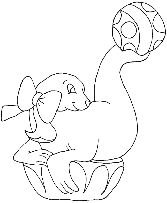 Раскраска: Цирковые животные (Животные) #20901 - Бесплатные раскраски для печати