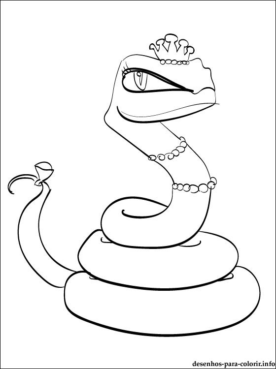 Раскраска: кобра (Животные) #3266 - Бесплатные раскраски для печати