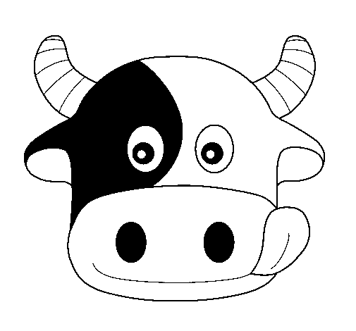 Раскраска: корова (Животные) #13320 - Бесплатные раскраски для печати