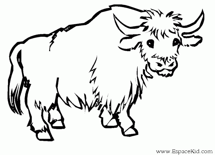 Раскраска: корова (Животные) #13332 - Бесплатные раскраски для печати