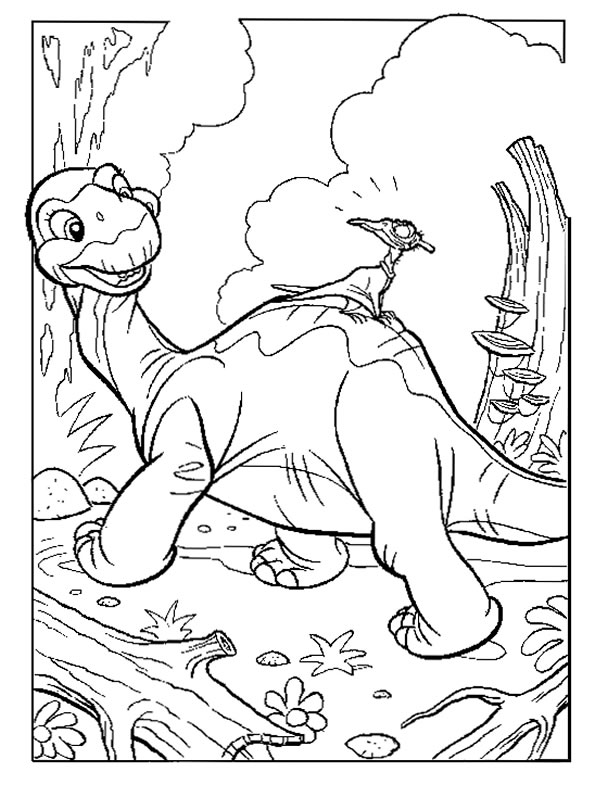 Раскраска: динозавр (Животные) #5491 - Бесплатные раскраски для печати