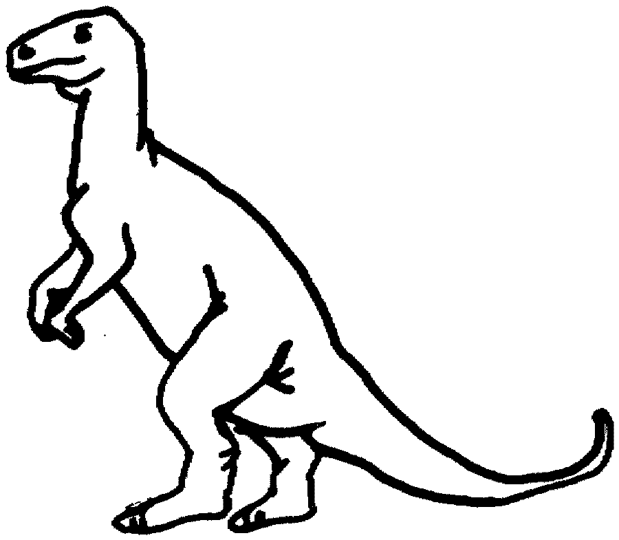 Раскраска: динозавр (Животные) #5559 - Бесплатные раскраски для печати