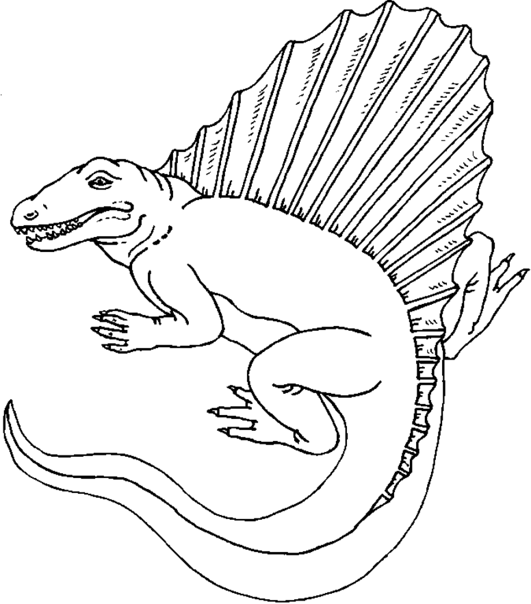 Раскраска: динозавр (Животные) #5590 - Бесплатные раскраски для печати