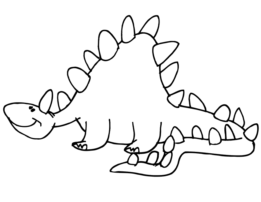 Раскраска: динозавр (Животные) #5596 - Бесплатные раскраски для печати