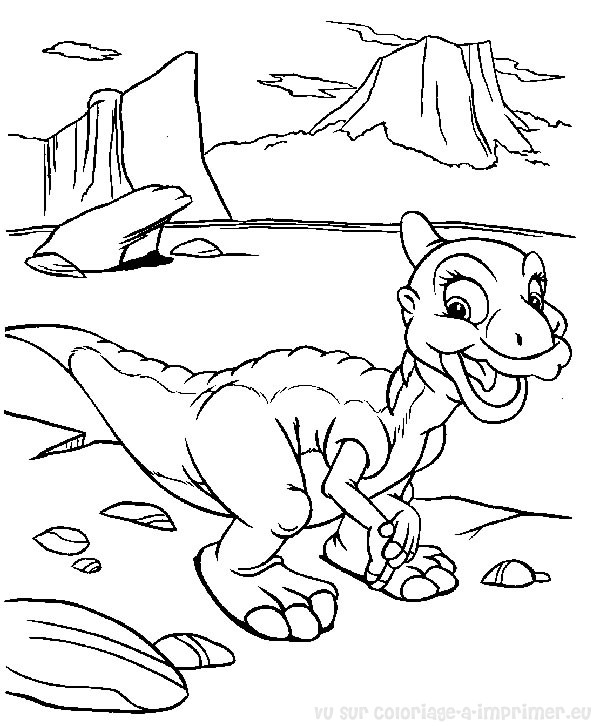 Раскраска: динозавр (Животные) #5613 - Бесплатные раскраски для печати