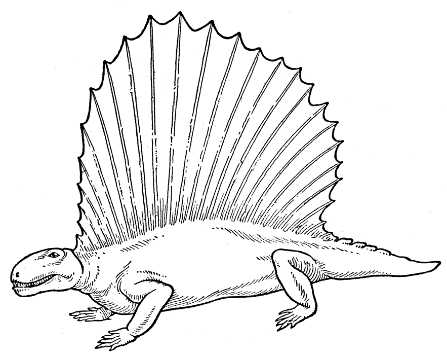 Раскраска: динозавр (Животные) #5626 - Бесплатные раскраски для печати