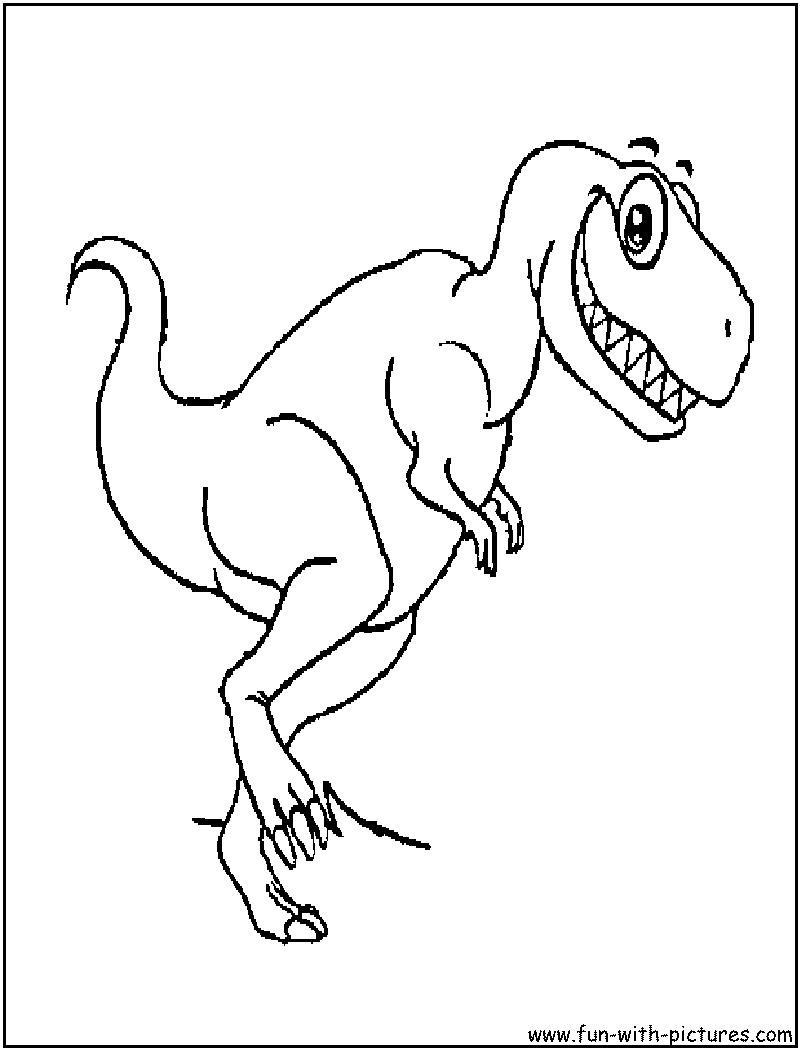Раскраска: динозавр (Животные) #5639 - Бесплатные раскраски для печати