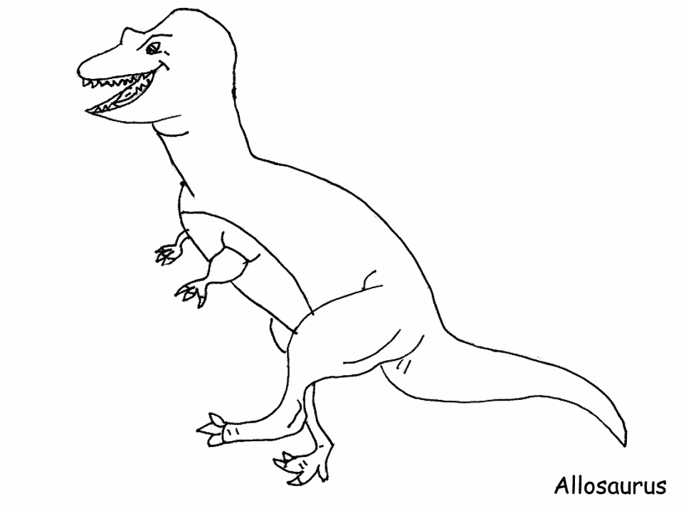 Раскраска: динозавр (Животные) #5649 - Бесплатные раскраски для печати