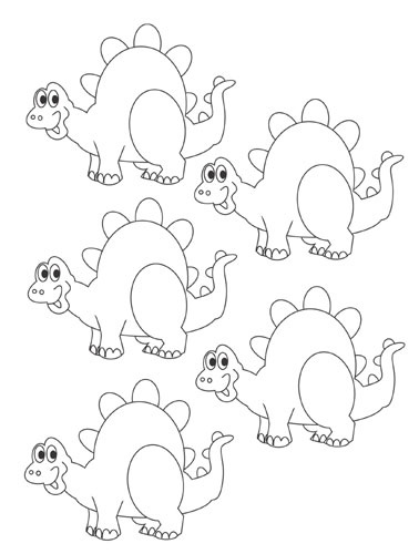 Раскраска: динозавр (Животные) #5658 - Бесплатные раскраски для печати