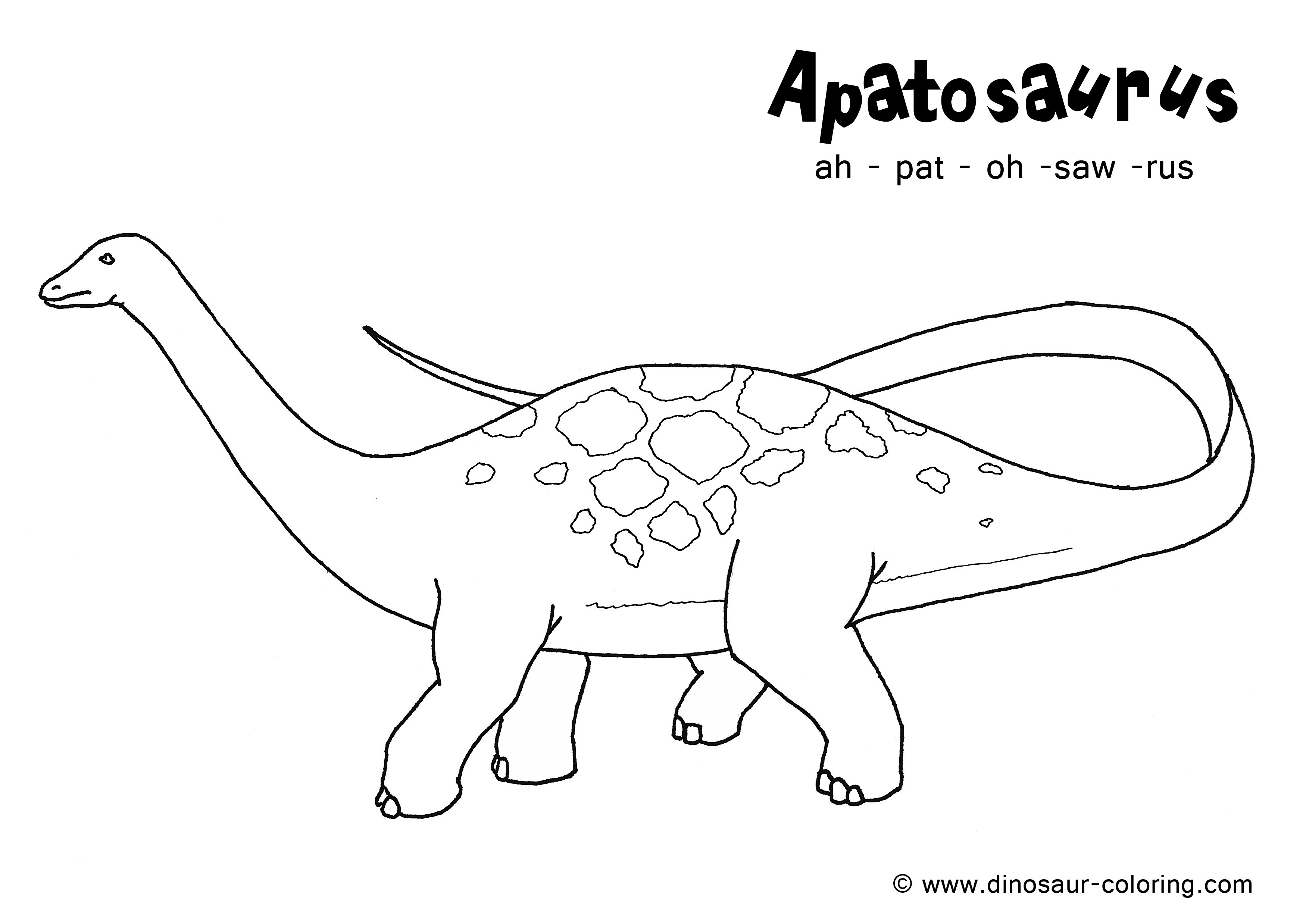 Раскраска: динозавр (Животные) #5664 - Бесплатные раскраски для печати