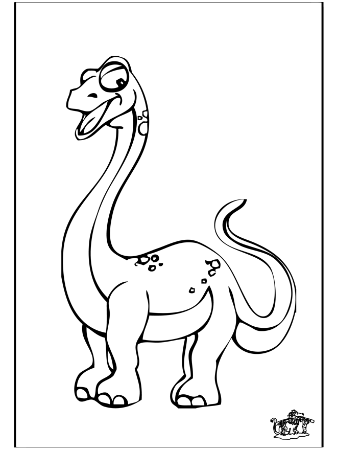 Раскраска: динозавр (Животные) #5689 - Бесплатные раскраски для печати