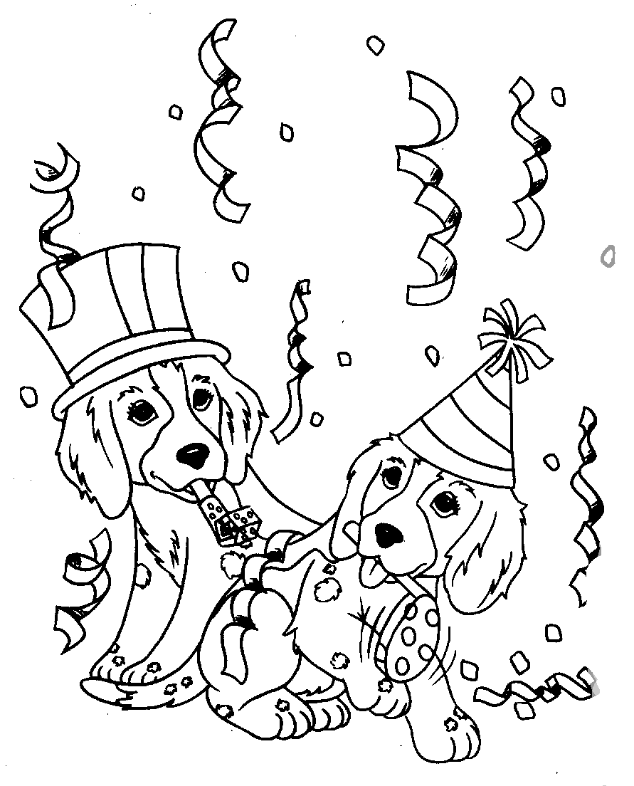 Раскраска: собака (Животные) #3102 - Бесплатные раскраски для печати