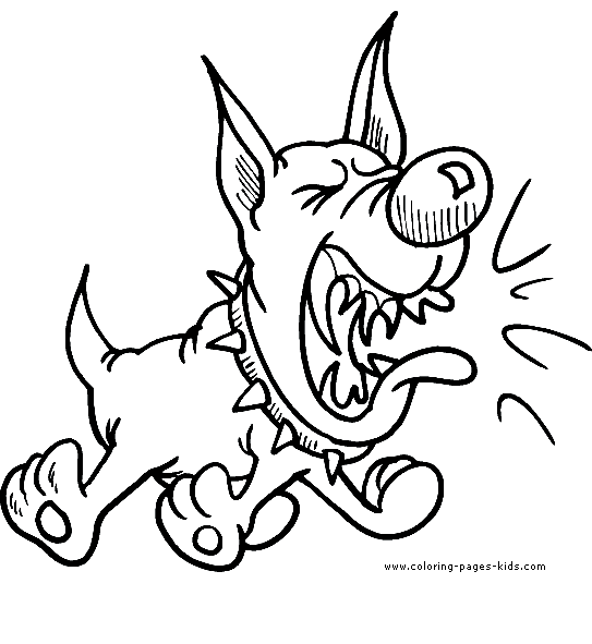 Раскраска: собака (Животные) #3148 - Бесплатные раскраски для печати